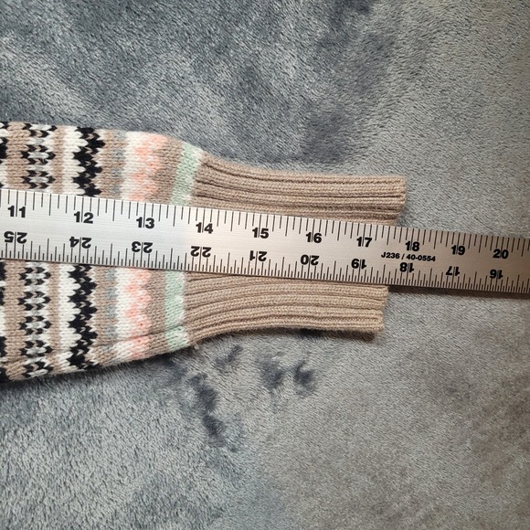 Victoria's Secret Womens Fair Isle Thick Cotton Knit Sweater Size Small Petite - Picture 5 of 8